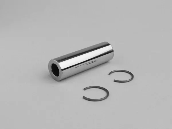 Gudgeon pin incl. cir clips -MALOSSI Ø15x9x50mm for cylinder 139/166/177cc Sport, MHR- Vespa PX80, PX125, PX150, Sprint150 (VLB1T), TS125 (VNL3T), GT125 (VNL2T), GTR125 (VNL2T)