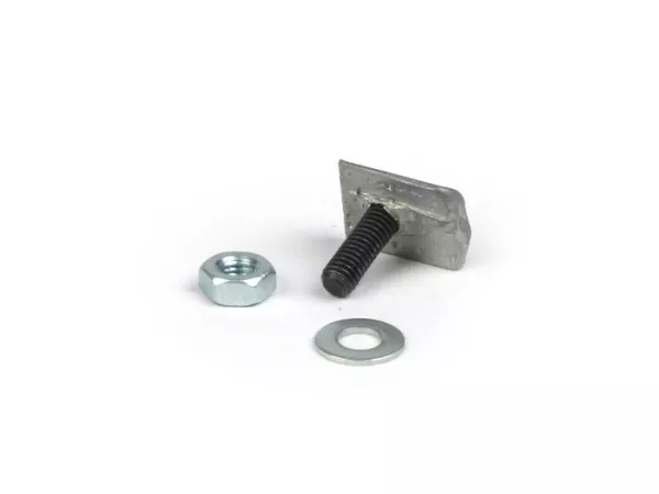 T-shaped screw for fixing trims on mudguard/side panel -RICAMBIO RAPIDO, cast aluminium- Vespa VBB, VNB, GT (VNL2T), GTR (VNL2T), GL (VLA1T), Super 125/150 (VNC1T/VBC1T), GS160 (VSB1T), SS180 (VSC1T)