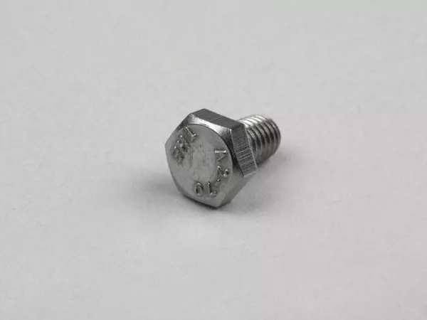 Screw -DIN 933- M6 x 10mm - stainless steel