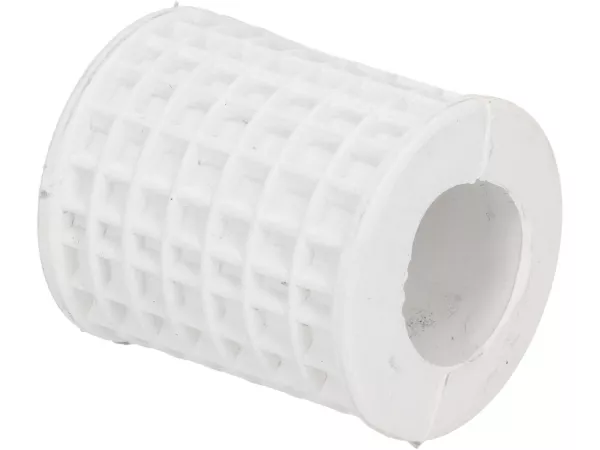 Kickstarter rubber ribbed (round) -OEM QUALITY- Vespa Largeframe (1958-1985) e.g. VBA, VBB, VNB, GT, GTR, Super, Sprint, GL, Rally, GS160, SS180, PX - White