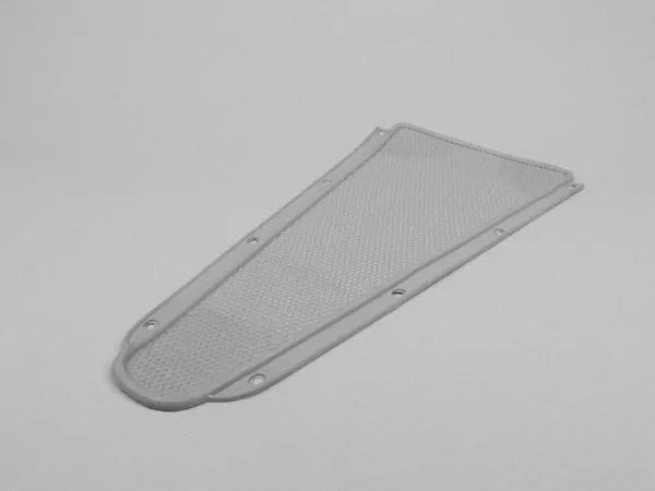 Opstap vloermat -OEM KWALITEIT- Vespa Rally180 (VSD1T), Rally200 (VSE1T), Sprint150 (VLB1T), TS125 (VNL3T), GT125 (VNL2T), GTR125 (VNL2T), SS180 (VSC1T), GS160 / GS4 (VSB1T), Super, VNA, VNB, VBA, VBB - Grijs
