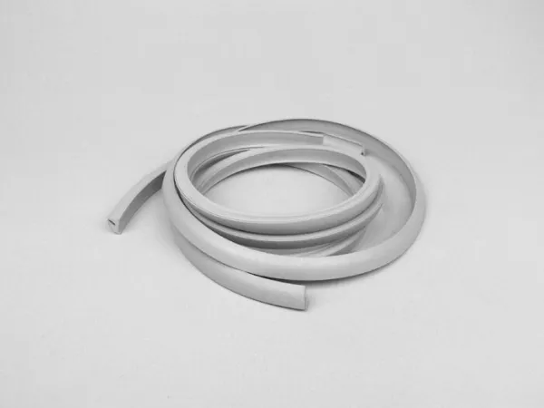 Sidepanel beading -OEM QUALITY- Vespa Sprint150 (VLB1T), Super, GT125 (VNL2T), GTR125 (VNL2T), GL150 (VLA1T), GS160 / GS4 (VSB1T), SS180 (VSC1T) - 1.65m + 1.20m - grey