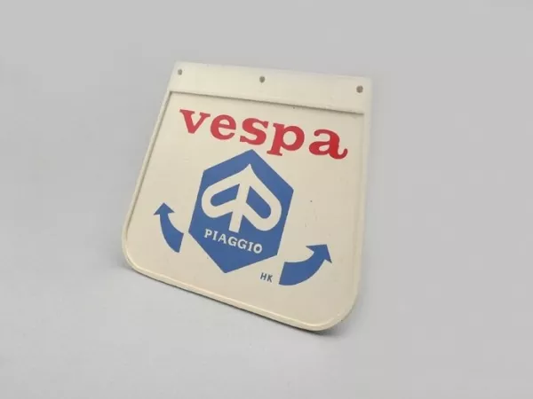Paraspruzzi - Parafango - Parafango - QUALITÀ OEM - logo Piaggio blu