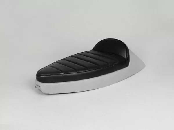 Zitbank -SSC- Vespa PX80, PX125, PX150, PX200 - Zwart