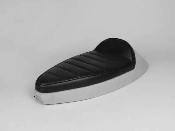Seat -SSC- Vespa Sprint150 (VLB1T), TS125 (VNL3T), GT125 (VNL2T), GTR125 (VNL2T), GL150 (VLA1T), Super, VNA, VNB, VBA, VBB - black