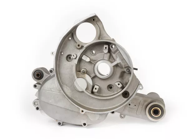Cárter motor para Vespa V50, V90, PV, ET3, PK S, PK XL, PK XL2, ETS, Motovespa PK75 (colector de admisión de 3 orificios, palanca de cambios de dos posiciones, Elestart)