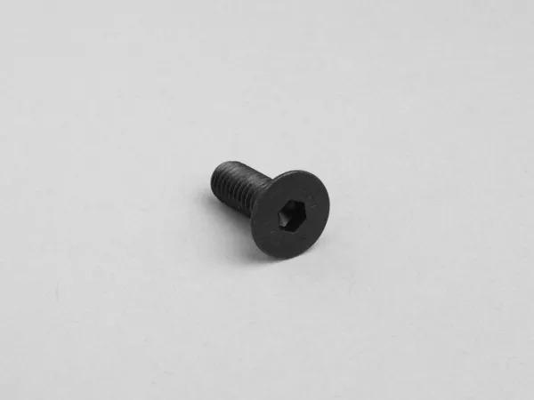 Allen screw counter sunk bolt -DIN 7991- M6 x 16mm (used for cover plate crankshaft bearing drive side Lambretta LI, LIS, SX, TV (Serie 2-3), DL, GP, J, Lui, used for cover plate clutch bearing Lambretta A, B, C, LC, D, LD)