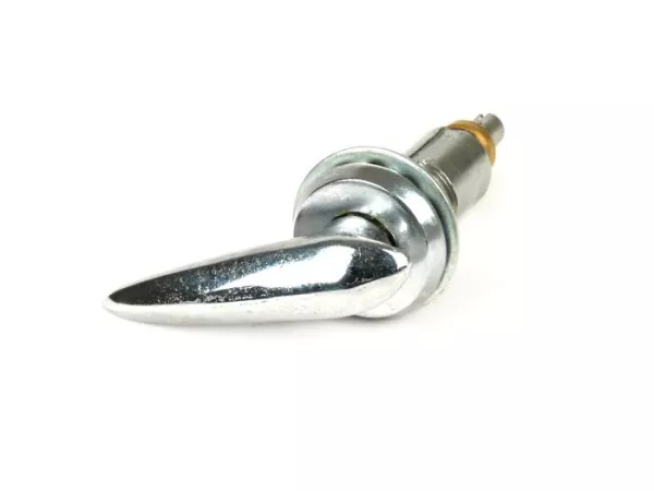 Leva di strozzatura su telaio -LAMBRETTA- LI (Serie 3), LIS, SX, TV (Serie 3), DL, GP, J50, J100, J125 (eccetto 50 Special) - cromo