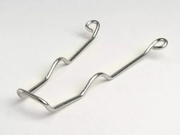 Molla presa filtro aria -SPAQ- Lambretta LI (Serie 2, 02.1961-), TV (Serie 2, 02.1961-), LI (Serie 3), LIS, SX, TV (Serie 3), DL, GP - acciaio inox