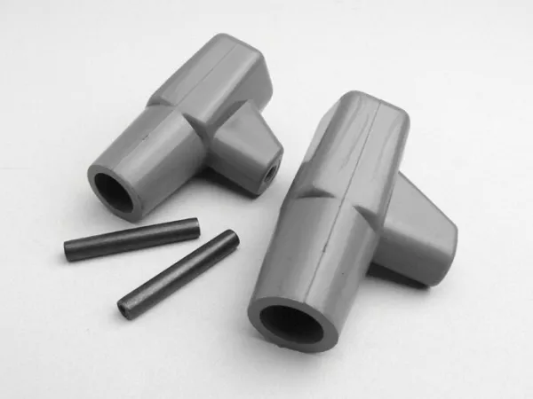 Stand feed rubber -LAMBRETTA- LI, LIS, SX, TV, DL, GP - grey