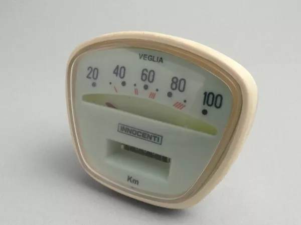 Snelheidsmeter -IMPORT- Lambretta- LI 125-150 (serie 3), LIS - 100km/h