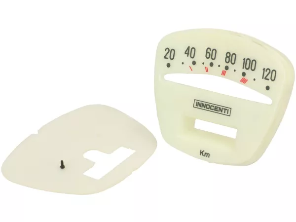 Speedo face -LAMBRETTA- TV (Serie 3), LIS 150, SX 150 - 120km/h