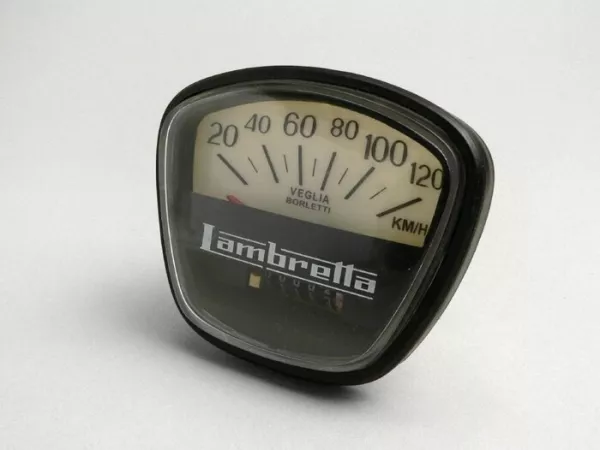 Speedo -LAMBRETTA- DL 125-150, GP 125-150 - 120km/h
