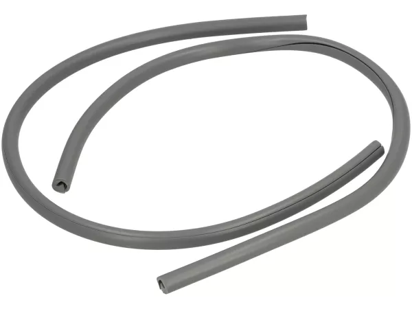 Beenbeschermingsrubber -LAMBRETTA- Lambretta LI, LIS, SX, TV - Grijs