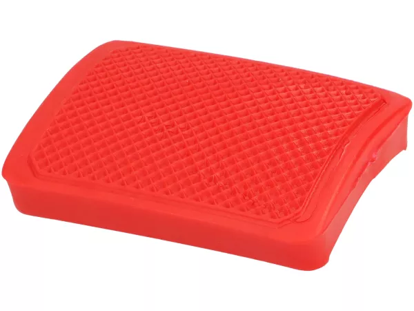 Rempedaal rubber -LAMBRETTA- Lambretta LI, LIS, SX, TV, DL, GP - Rood