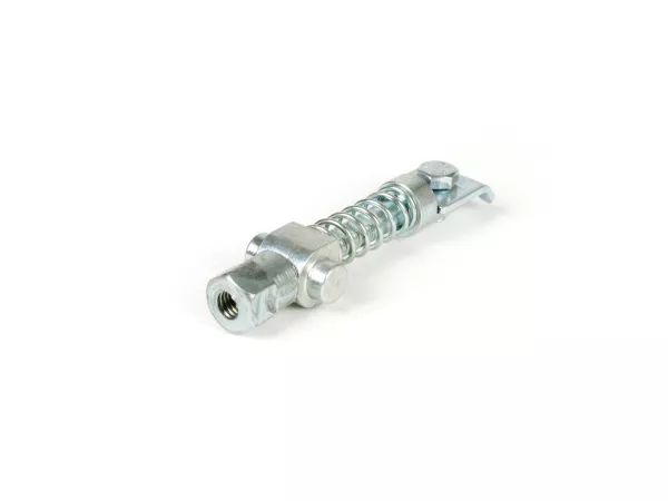 Stelschroef remkabel -CASA LAMBRETTA- (type zeskantmoer) Lambretta LI, LIS, SX, TV, DL, GP voor, Lambretta Junior J50, J100, J125 achter - gegalvaniseerd