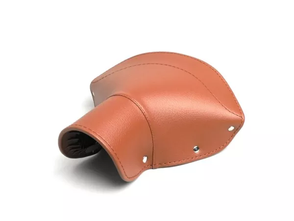 Zadelhoes - Zadelhoes -LAMBRETTA voor of achter- C, LC, D, LD - Bruin (driehoekige vorm)
