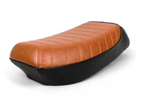 Kursi Bangku -LAMBRETTA Double/Biposto- Lambretta J50 Special - Hitam Coklat