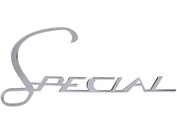 Lambretta Speciaal beenschild belettering - LIS, SX