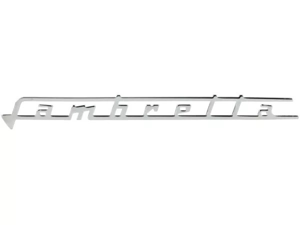 Kentekenplaat belettering -LAMBRETTA- Lambretta - LI, LIS 150, TV, J50 Deluxe