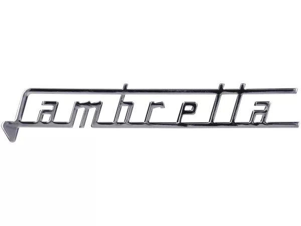 Kentekenplaat belettering -LAMBRETTA- Lambretta - LIS 125, SX, J50 DL