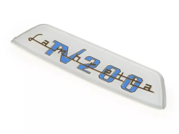 Rear badge -LAMBRETTA- Lambretta TV 200- TV 200 (series 3)