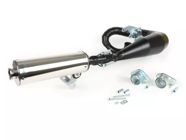 Knalpot -JL Road KRP3- Lambretta Seri 1-2 - LI 125, LI 150, TV 175