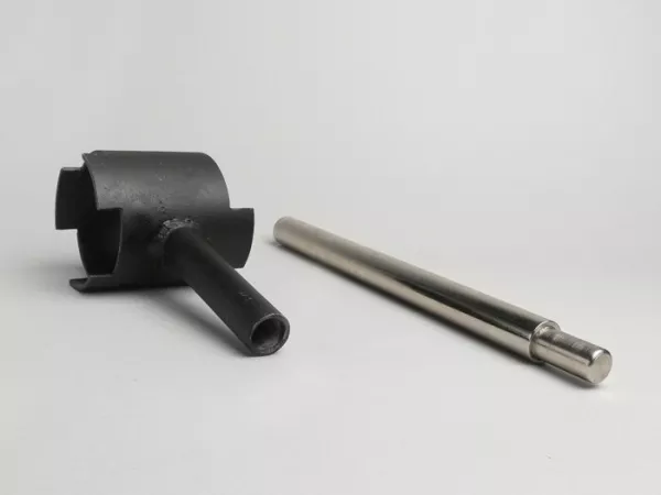 Poolwielhouder -LAMBRETTA 2+3 ruiten- LI, LIS, SX, TV, DL, GP, Lui 50-75, J50, J100, J125