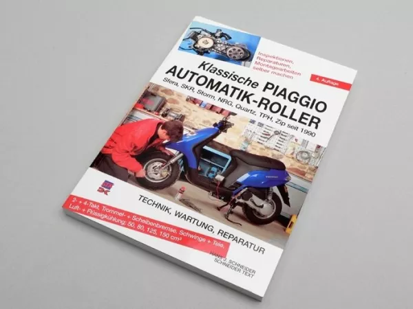 Book -Piaggio Sfera 50, Sfera 80, Sfera 125, SKR, Quartz- Technik, Wartung, Reparatur