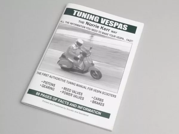 Libro -Vespa, Manual de puesta a punto- por Norrie Kerr