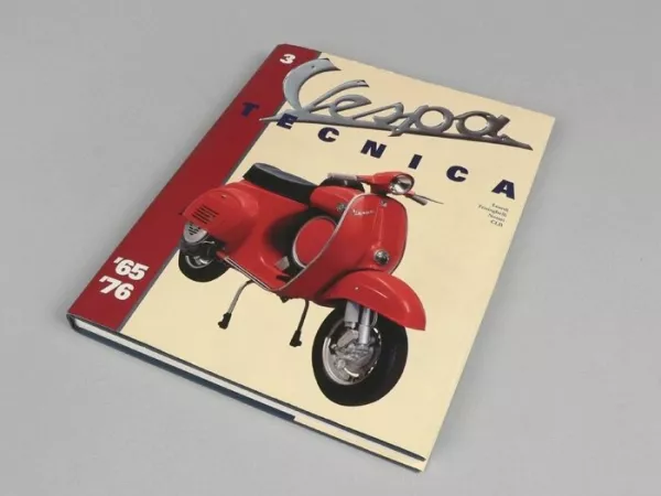 Boek -Vespa Tecnica III 1965-1975- Duits