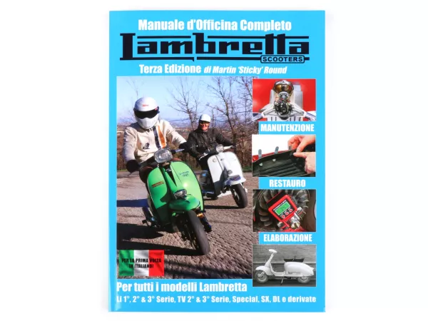 Boek -Manuale D'Officina Completo Lambretta - door Sticky (Italiaans)