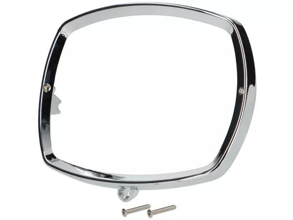 Headlight rim -CASA LAMBRETTA- Lambretta DL, GP - chrome