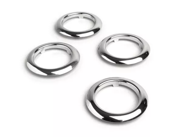 Zijdeksel decoratie -CASA LAMBRETTA- Lambretta LD (1e versie) Ø=50mm - (set van 4)