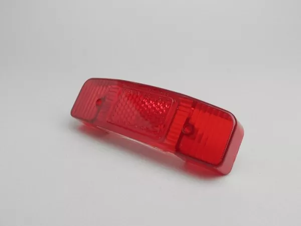 Taillight lens -LAMBRETTA- LI series 1, 2 (till 1960) - downwards hole