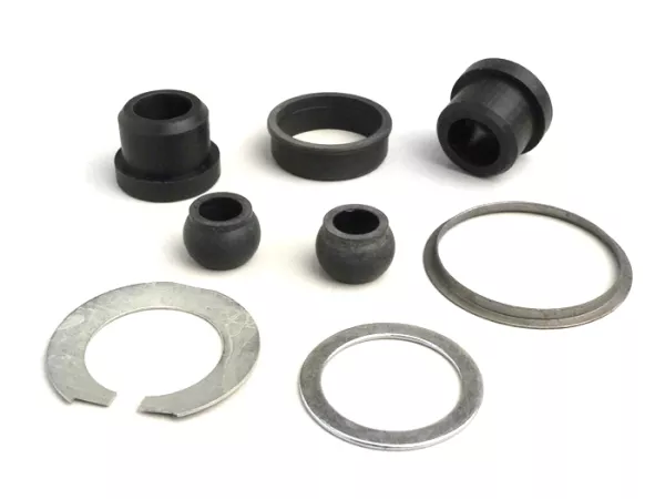 Kit antivibraciones manillar -Lambretta- LI (series 1-2), TV (series 1-2) juego de casquillos
