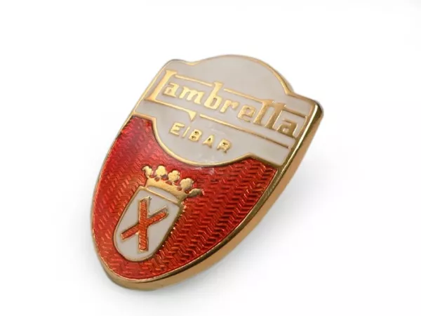 Kentekenplaat belettering -LAMBRETTA- Lambretta LD (Eibar - Spanje)