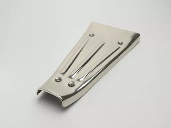 Central floor mat -SPAQ- Vespa PX EFL - stainless steel with rips