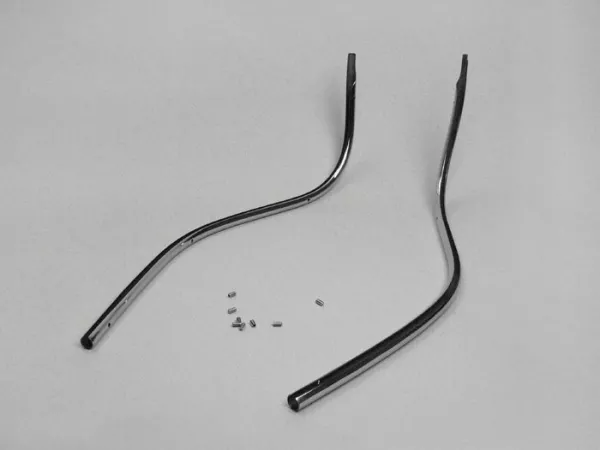 Slotted tube mono -SPAQ- Vespa Rally180 (VSD1T), Rally200 (VSE1T), Sprint150 (VLB1T), TS125 (VNL3T), GTR125 (VNL2T) - baja tahan karat