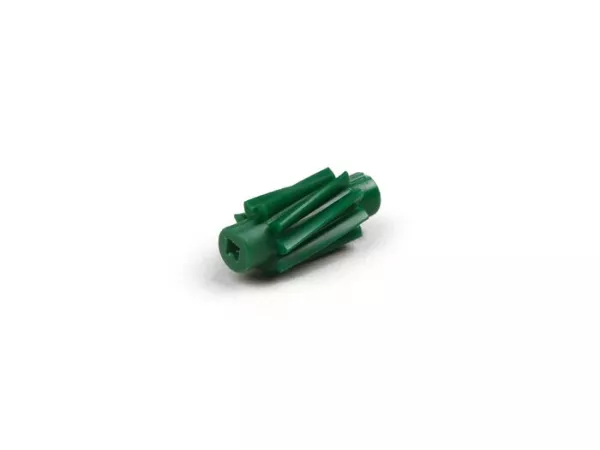 Speedo drive -OEM QUALITY- 9 teeth, l=26mm, 2,7mm sqaure (used in Piaggio Hexagon EXS1T- EXV1T)