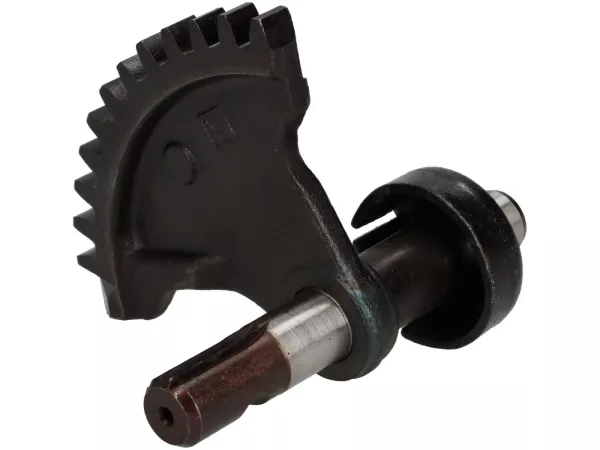Kickstarteraxel -OEM KVALITET- Vespa V50, V90, SS50, SS90, PV125, ET3, PK50, PK80, PK125 S, PK50, PK80, PK125 XL - 12 tänder