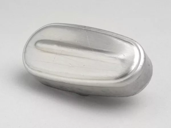 Swingarmafdekking -PIAGGIO- Vespa V50, ET3, PV125 - Aluminium, zilver