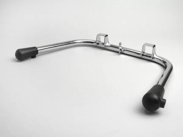 Dudukan tengah -KUALITAS OEM, Ø = 20mm- Vespa V50, V90, PV125, ET3 - Chrome