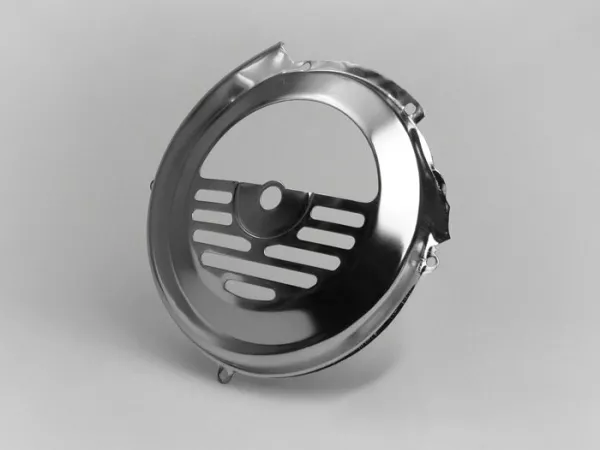 Cubre rueda ventilador -CALIDAD OEM- Vespa V50, PV125, ET3 - Cromo