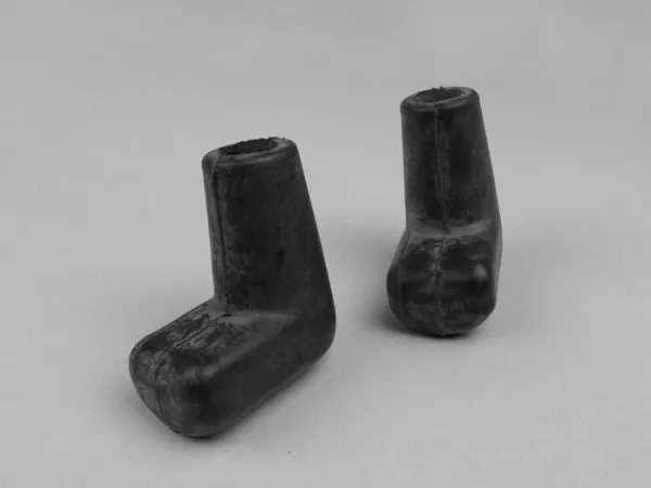 Pies de soporte -VESPA Ø= 14mm- VN, VU - Negro