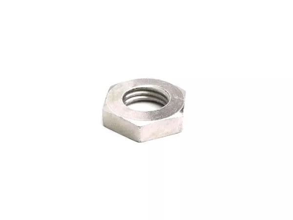 Nut M12 x1.5 WS=19 flat type (used for crankshaft/primary gear wheel Vespa V50, V90, SS50, SS90, PV125, ET3, PK S, PK XL)