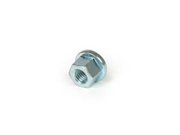 Flywheel nut M10 x 1.50 collar Ø=22mm h=15mm WS=16-OEM QUALITY- Vespa V50 R (917730-), V50 S (81867-), V90 (194927-), PV125 (194970-), ET3, PK S