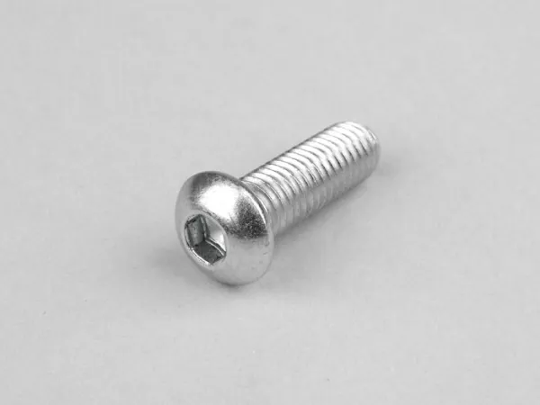 Allen screw -ISO 7380- M8 x  20mm (stiffness 10.9) - (used for brake disc Aprilia, CPI, Peugeot, Piaggio, Gilera, Malaguti, MBK, Yamaha)