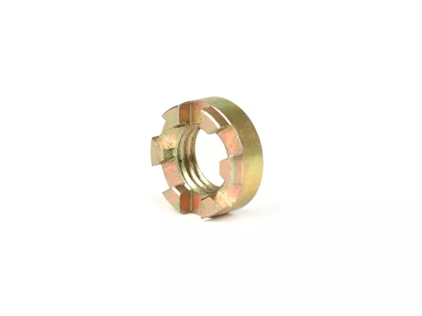 Cluch castle nut -BGM PRO- Vespa Largeframe models (-1995) - clutch nut