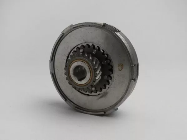 Koppeling -VESPA type 6 veren (Ø108mm, PX80, PX125, PX150)- 4 schijven - 21 tanden